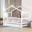 Lit en bois avec couchette-545354612