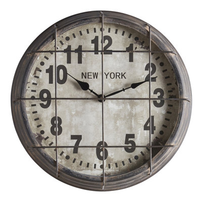 Carolin Metal Wall Clock