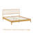 NTC Ruby Solid Wood Bed Frame with Spindle Headboard and Silent Slats, Bed Frame-1329964565-1329964564