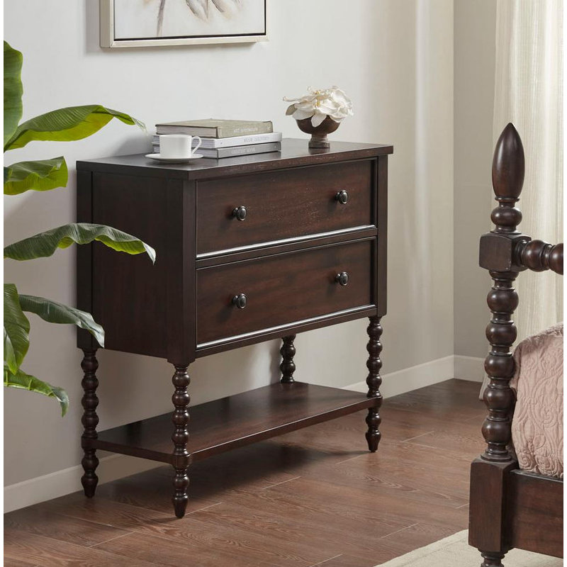 Commode de rangement 2 tiroirs Morocco