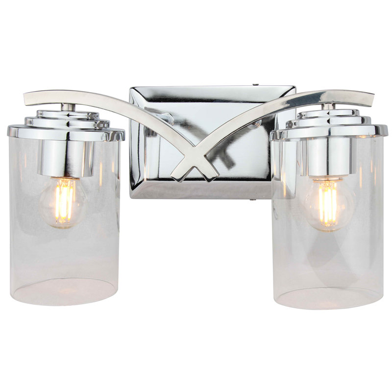 Éclairage pour meuble-lavabo 2 lumières Qualls