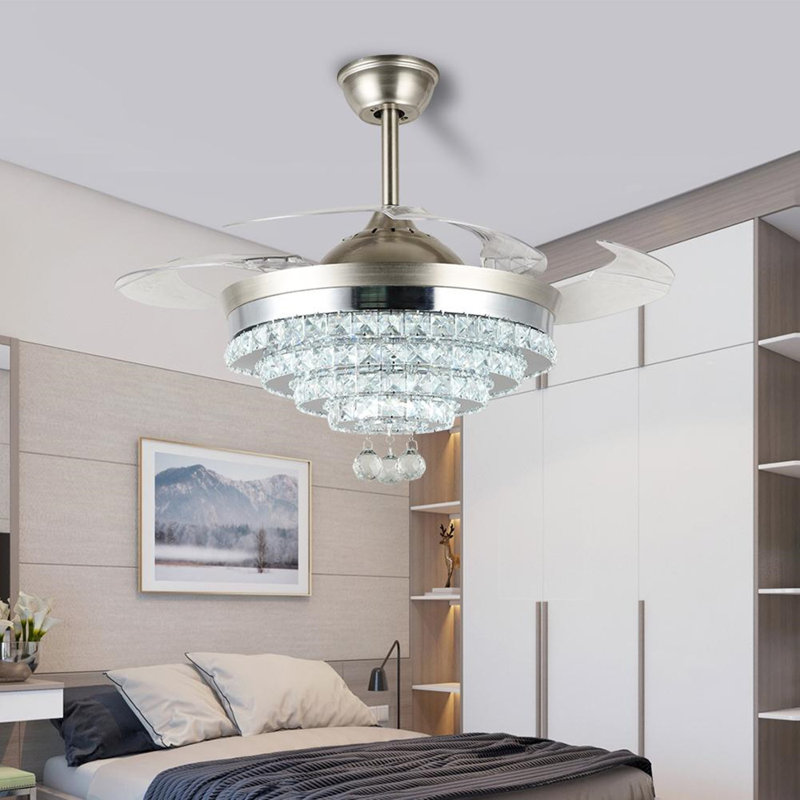 Alexandrino 42'' Ceiling Fan with LED Lights