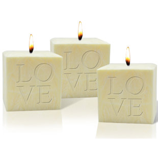 Unscented Votive Candle (Set of 3)