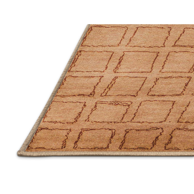 Amber-Mae Geometric Indoor Rug, Rectangle 3' x 5'