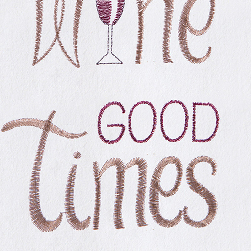 Serviette de cuisine en coton Good Times