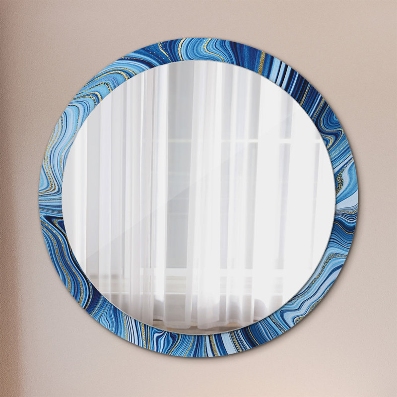 Huldar Glass Flat Wall Mirror