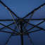 Parasol 9 pi avec lumières DEL-2122559490