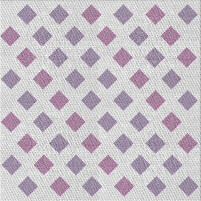 Tapis rose à motif géométrique Sanderlin