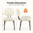 Industrial 42" Round Dining Table Set With Upholstered Chairs-473923622-473923623-473923620