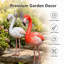 Flamant rose en plastique, rouge, blanc-133033158
