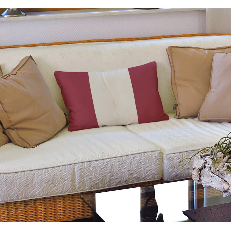 Housse de coussin lombaire Atlanta, Camelot / blanc cassé, Arizona