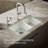 Riverby 33 In. Undermount Double-Bowl Kitchen Sink-107896235