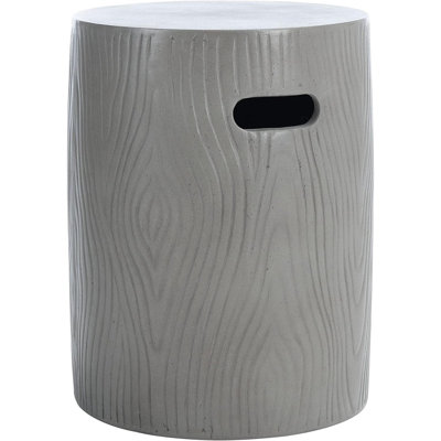 McBrine Concrete Top End Table
