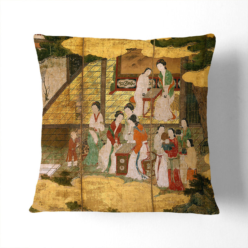 Square Throw Cushion, Black, 40cm H x 40cm W x 15cm D