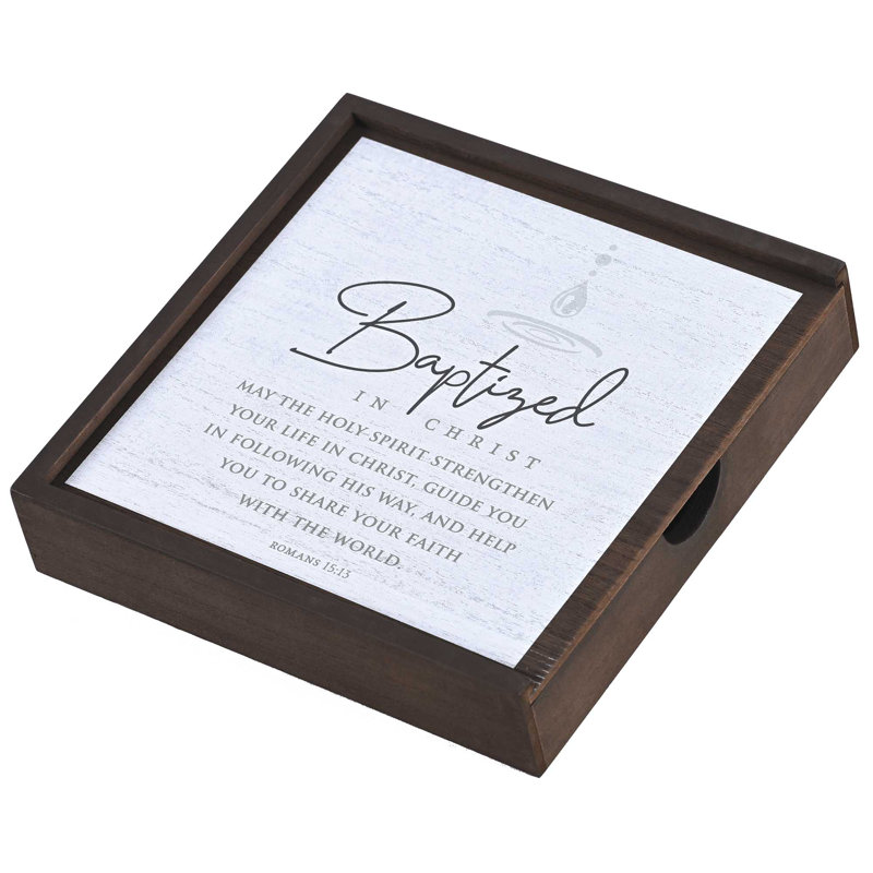 Boîte à souvenirs «Baptized In Christ»