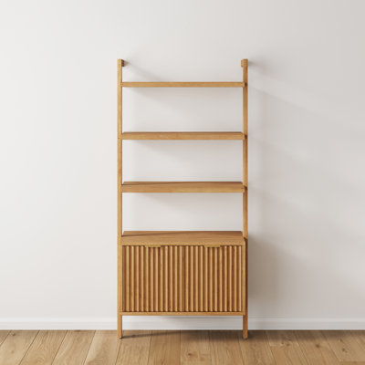 Bibliothèque avec rangement