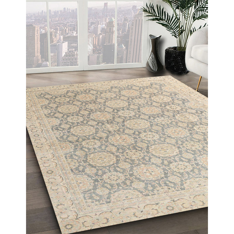 Tapis abstrait 4174, Rond 3 pi