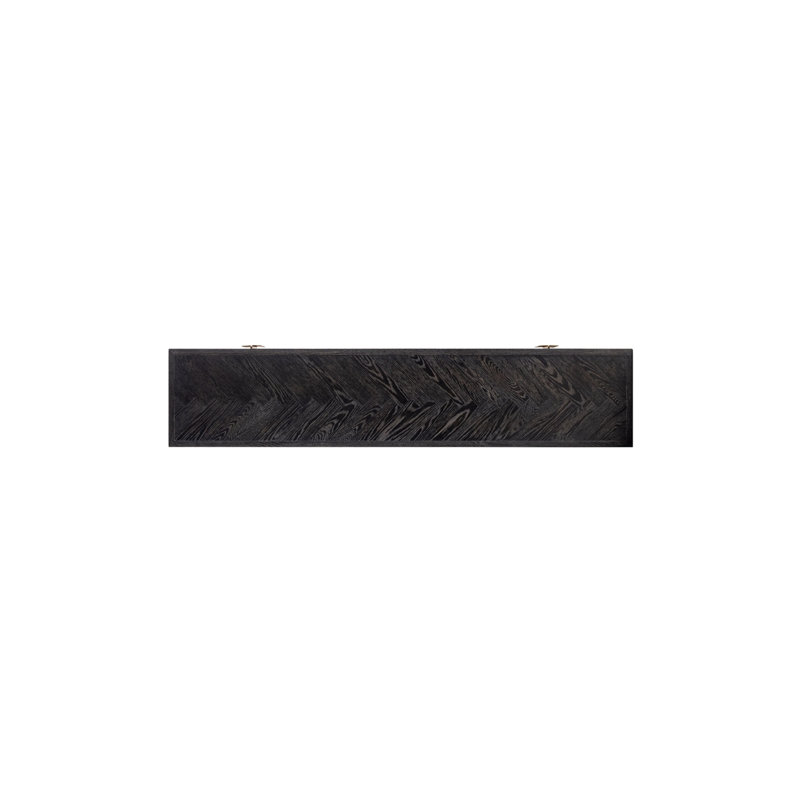 Blackbone Media Console, Black/Gold, 79"