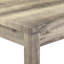 Table de bar 4 pièces avec prise de courant pour différentes pièces - surface en grain de bois, tabourets confortables, mousse à haute élasticité, prise facile à assembler, coussins incurvés de salle à manger sur l'emballage 3a pour éviter les dommages-133245170-133245169