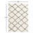 Lydon Soft Geometric Ivory/Black Indoor Area Rug-345402856