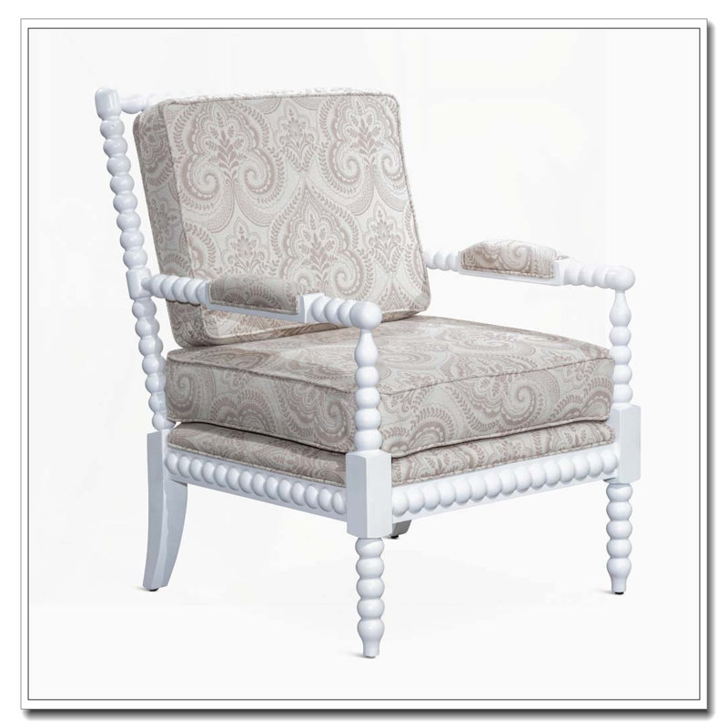 Fauteuil Spindle avec coussins moelleux de 5 pouces