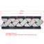 Calacatta 12" x 4" Marble Mosaic Tile-79891833