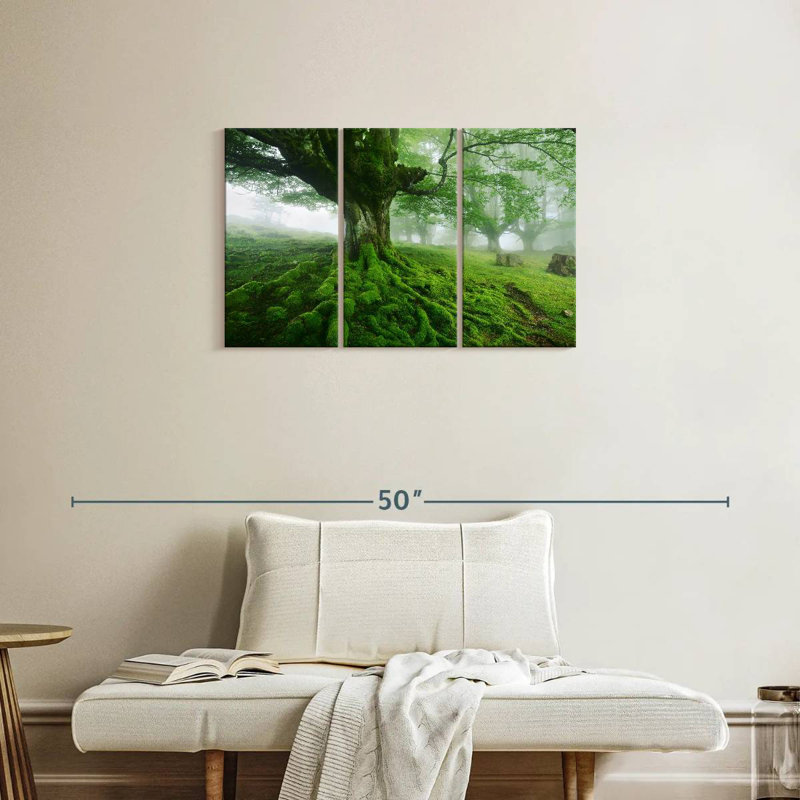Harnek Mossy Tree, 20" H x 33" W