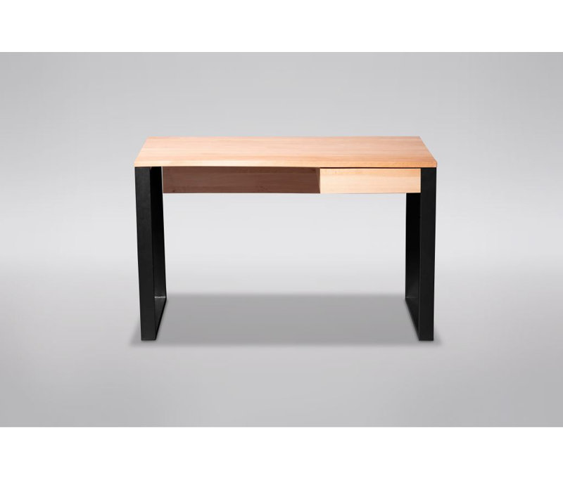 Moors Solid Wood Writing Desk, Light Brown
