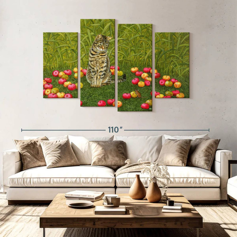 Brampt The Apple-Mouse, 54" H x 84" W