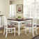 Giulia 5 - Person Extendable Solid Wood Top Four Leg Dining Set