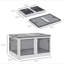 Bacs de rangement empilables avec couvercles, roues et pliables-1075109102