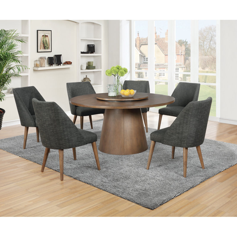 Oak Round Dining Table