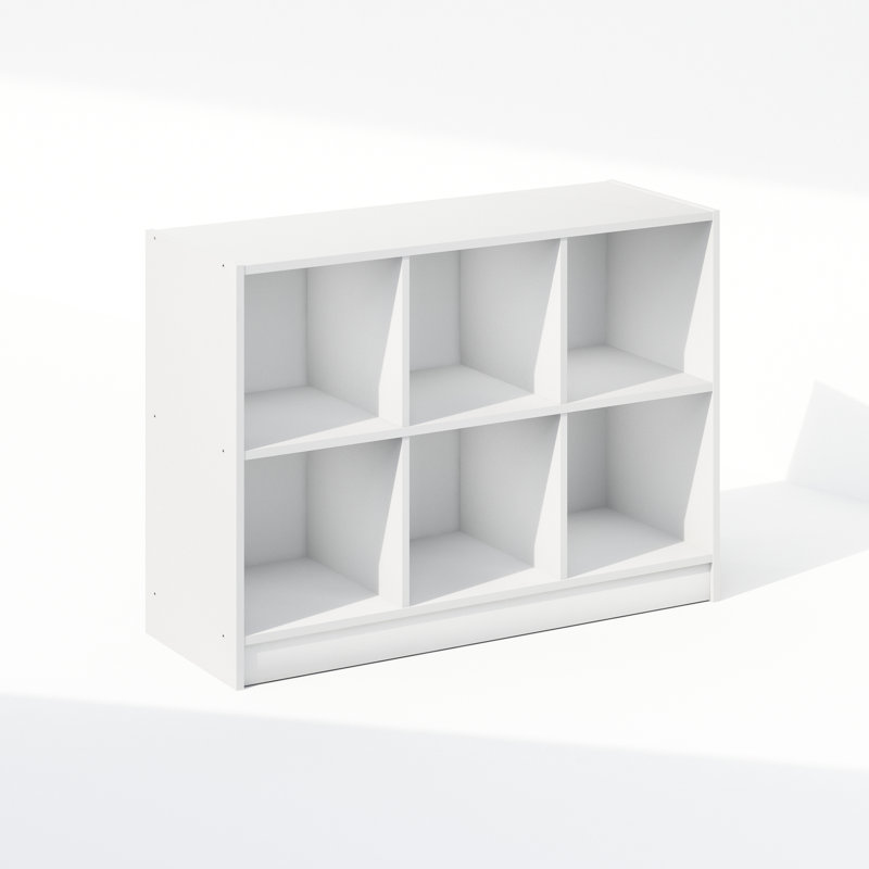 Hannans Book Display Bookcase, White