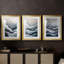 ABSTRACT Series CDLxxvii - Impression personnalisée de qualité supérieure avec mat - 3 pièces-1181367030-1181367034
