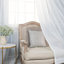Rideaux semi-transparents avec œillets -25472411-25472388