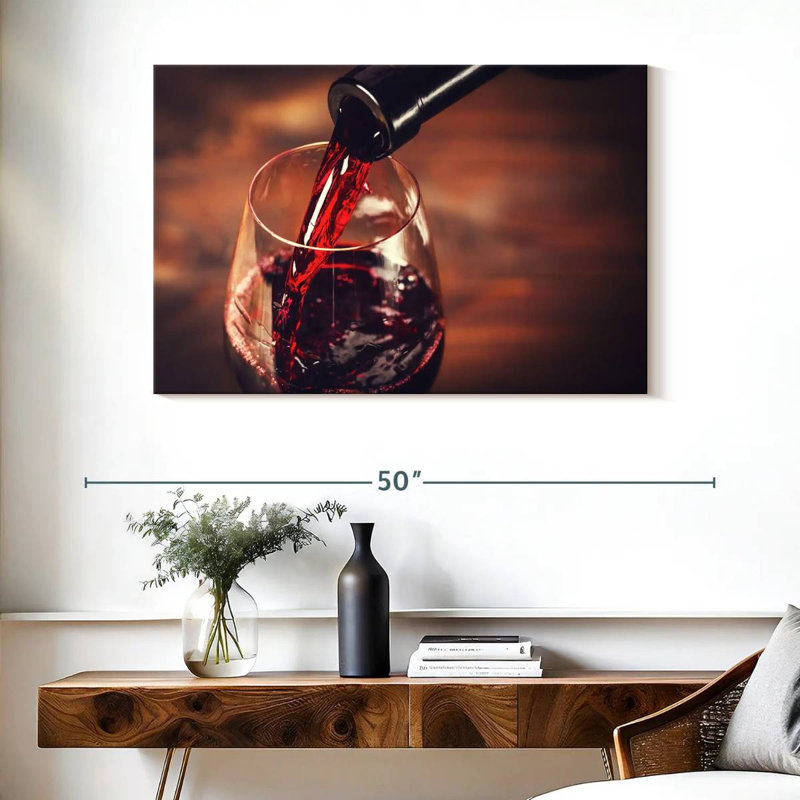 Yarlin Red Wine Tasting, 26" H x 39" W