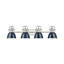 Ensemble de meuble-lavabo 4 lumières Brynnan-107150006-107150003