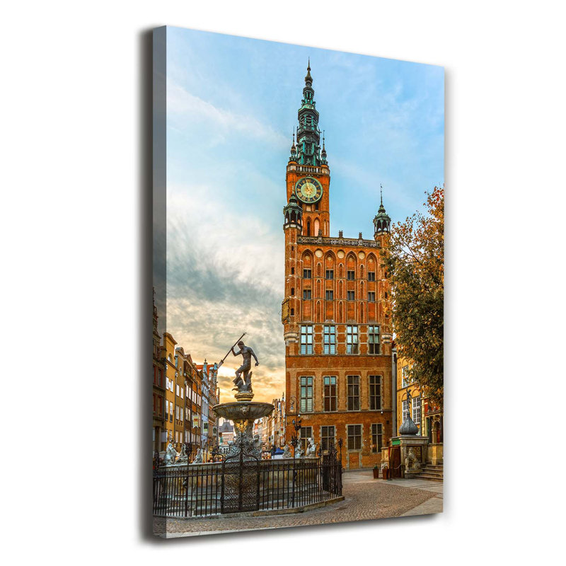 Gdansk Poland - Wrapped Canvas Print