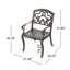 CHAISE AUSTIN (ensemble de 2)