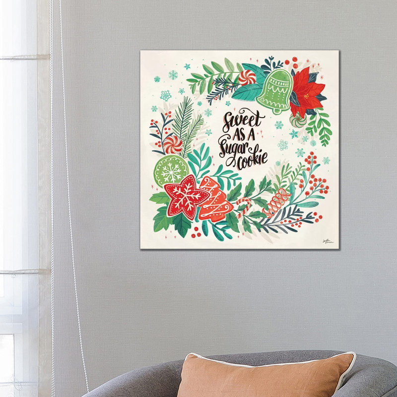 Sweet Christmas IV 1 Piece Wrapped Canvas Wall Art, 66.04 cm H x 66.04 cm W x 3.175 cm D