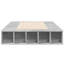 Vidaxl Bed Frame Concrete GreyEngineered Wood-953044285