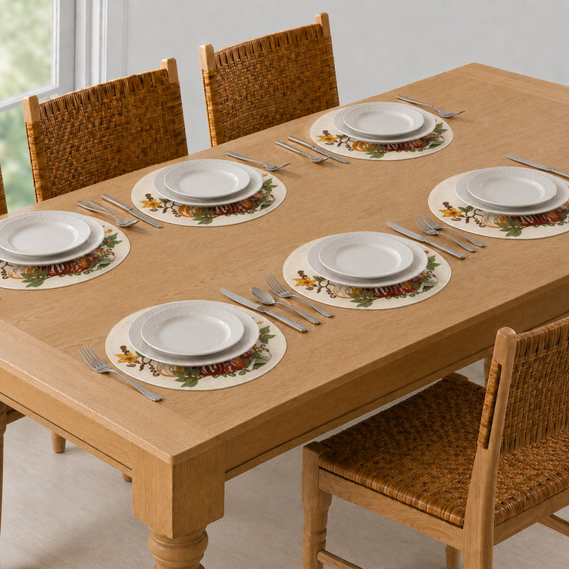 Trumbauer Polyester Round Placemat