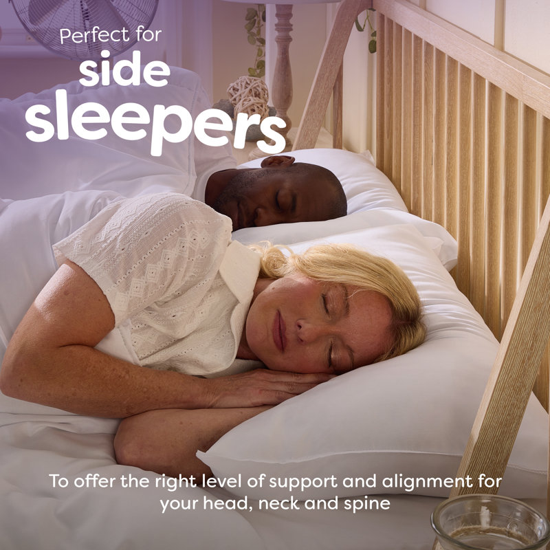Slumberdown Cosy Nights Firm Support Side Sleeper Pillow