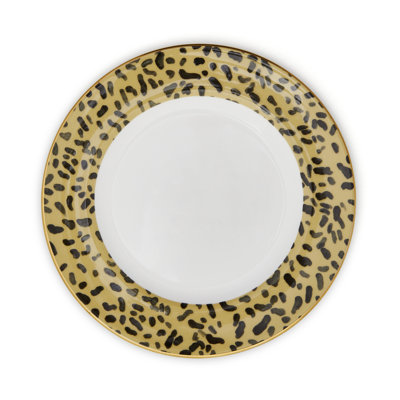 TR - Léopard - Assiette 10 po