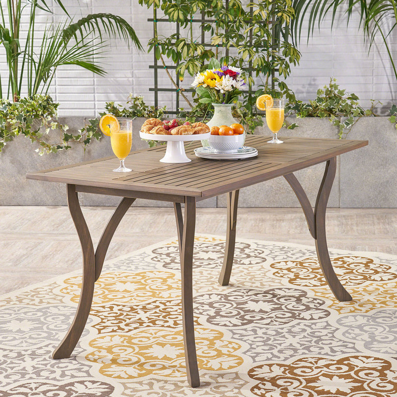 TABLE ECTANGULAIRE EN BOIS