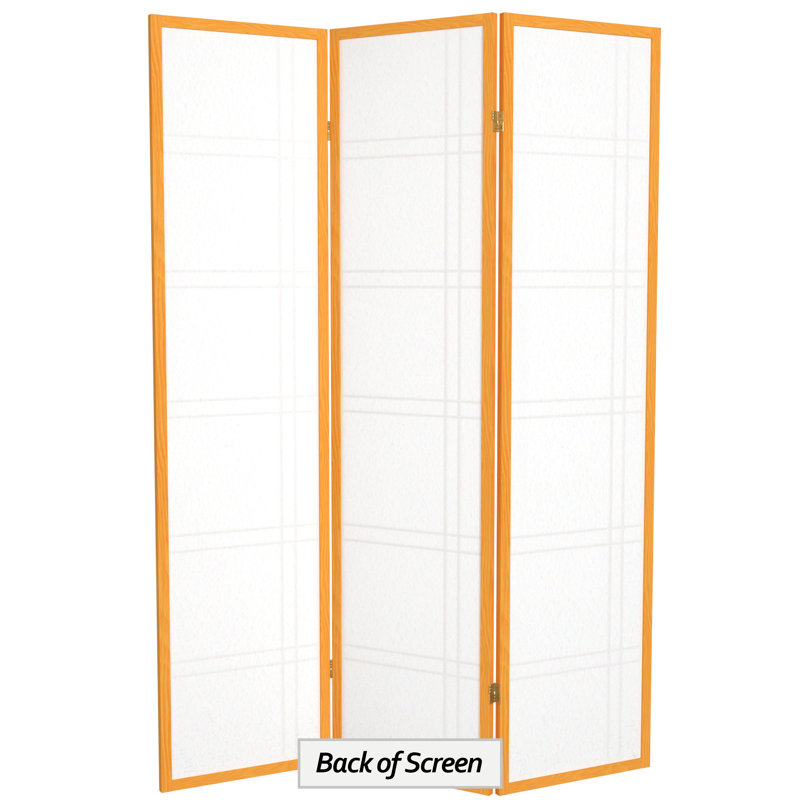 Cloison en papier de riz pliable Keitez, Miel, 3