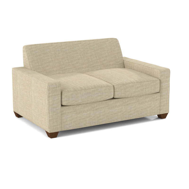 Avery Full Sleeper Sofa, Montana Walnut, Archetype Hemp, Hybrid