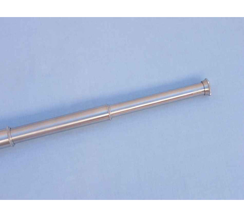 Alia Entertainment Decorative Telescope, Brushed Nickel