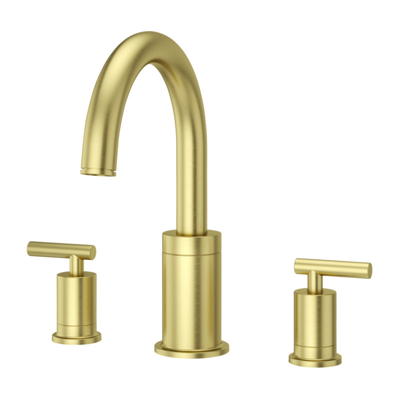 Contempra Double Handle Deck Mounted Roman Tub Faucet Trim