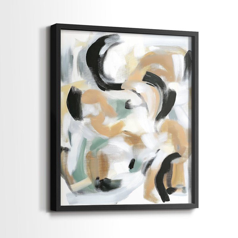 "ABSTRACT Series DCCXCII" par J Paul, Noir, noir, noir, noir, H 11 po x l 9 po